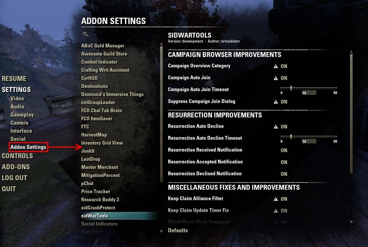 LibAddonMenu 2.0